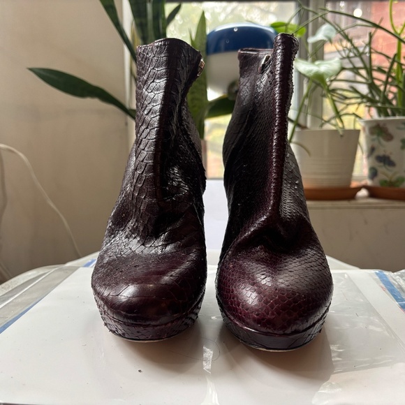 Authentic Dior Snake skin high heel boots * read description Accepting offers - Picture 11 of 13